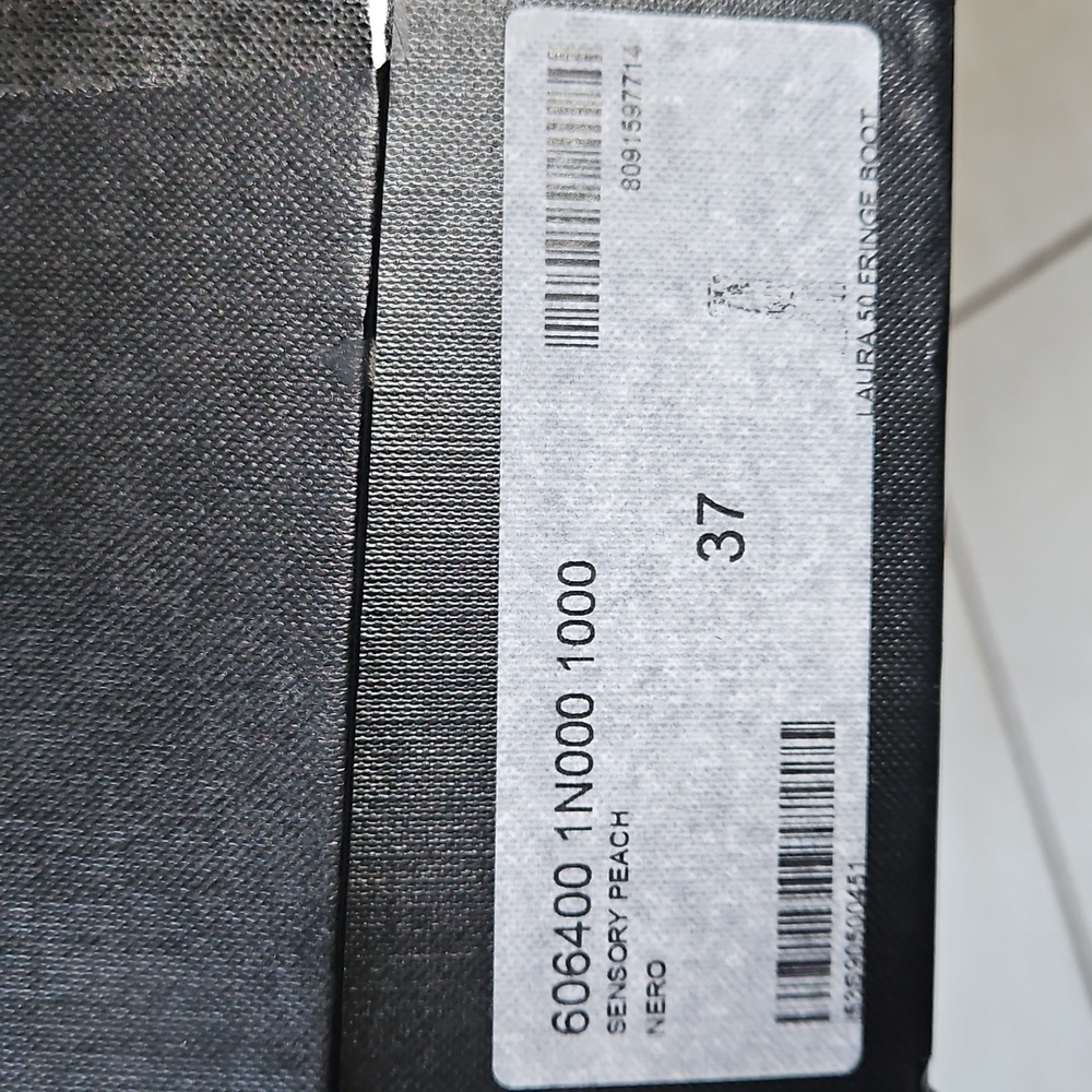 🚫HOLD🚫 NWT $1195 Saint Laurent OTK Laura 50 Black Suede Tassel Boots [Size 37] - Picture 7 of 9